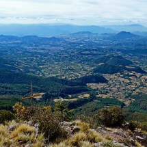 Western view from Cerro Pelón into Michoacán